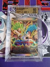 Dragon Ball Super Energy Marker M-19 Destroyer Kings Holo Broly Gogeta BGS 10 picture
