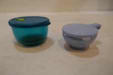 2 diff  Vintage Tupperware Refrigerator/Fridge Magnets rock n serve picture