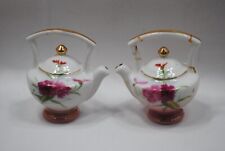 Salt & Pepper Shakers - Occupied Japan - Ceramic Teapot - Set of 2 picture