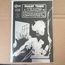 SWAMP THING IS KILLING THE CHILDREN 1 NYCC Foil Primer House of Secrets Homage picture