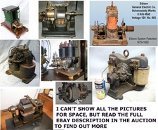 Antique Electric Motor/Dynamo/Fan Research Catalog AD Collection AC DC Edison GE picture