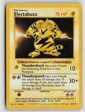 Electabuzz Rare Unlimited BSS 020/102 MP picture