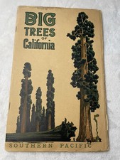 1914 Southern Pacific Booklet The Big Trees of California with Photos picture
