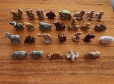 Lot of 27 Vintage Wade Whimsies Collectible Figurines Lot #1  picture