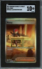 2023 Pokemon Penny Special Illustration Rare SGC 10 picture