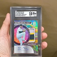2021 Panini Spectra. Sean Manaea Autograph picture