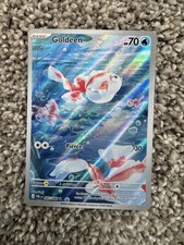 Goldeen 087/084 Me05: Pitch Black Holo Full Art Illustration Rare MINT picture