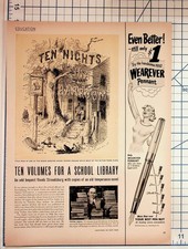 1952 Wearever Pen Ad Stroudsburg PA Ten Nights Barroom Pard Dog Food Magazine picture