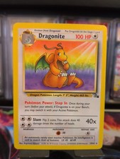 Dragonite 19/62 Vintage WOTC Pokémon Fossil Non Holo TCG - LP picture