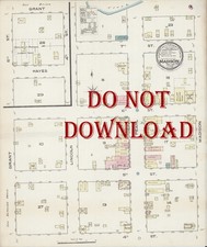 COPY 1885  Map Madison  Nebraska Highly Detailed Street Maps 17
