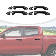 RAZPOY Black Door Handle Cover Trim Compatible with 2023-2024 Chevy Colorado ... picture