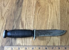 Vintage 1950’s Craftsman USA Camper Fixed Blade Hunting Knife picture