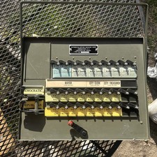 Vintage Automatic Voting MachineCorp Jamestown Ny Instructional Model Lever Case picture