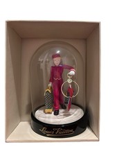 New Louis Vuitton Bell Boy Figurine Sculpture Parrot Cloche Glass Dome Bell Hop picture