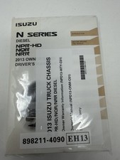 2013 Isuzu N Series Diesel NPR-HD NQR NRR Owner’s Manual OEM Factory Sealed picture