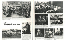1958 Lakeland Florida Flying Rebel Motorcycle Club News - 2-Page Vintage Article picture
