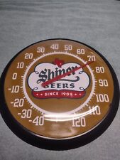 Shiner Beer Wall Thermometer 13 Inch.  picture