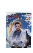 Topps 2025 Deadpool Chrome Marvel Best Bubs NA-CE Auto Chris Evans Johnny Storm picture