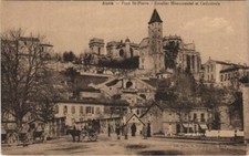 Old postcard also Pont Saint-Pierre - Monumental staircase and cathedral (1169475) picture