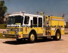 Darien-Woodridge IL 1988 E-One Fire Truck 371 Photograph Print 8.5x11