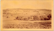 Vintage Postcard 1949 Rural Countryside Farm Landscape Sepia Real Photo RPPC picture