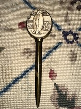 Vintage Cremshaw Carved  Penguin  Letter Opener￼6.5” picture