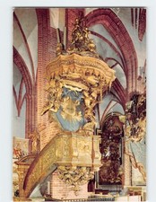 Postcard Predikstolen Storkyrkan Stockholm Sweden picture