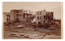 Lawrence Massachusetts 1890 Wooden Houses Construction Debris Standard Postcard picture