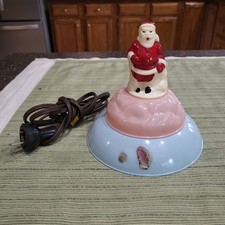 *RARE* 1950's All Plastics Corp. St. Nick-A-Lite Santa Character Night Lamp picture