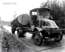 Old Log Truck 1920s  8x10 Photo picture