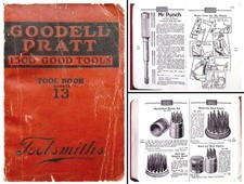 Orig. 460 Page 1917 Goodell-Pratt Co. Catalogue of Tools - mjdtoolparts picture