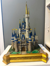 Disney Cinderella Castle Theme Park rare figurine. picture