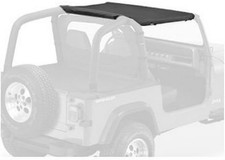 Strapless Targa Bikini - Jeep '92-95 Wrangler YJ (Black Denim) picture