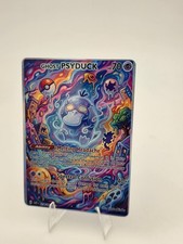 CUSTOM FAN ART Psyduck Ghost Holo Card picture