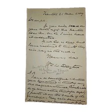 1859 ALS by Wm. L. Dayton, VP Nominee & Minister to France, on Trenton Insurance picture
