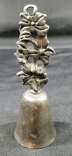 BEAUTIFUL NE 0369 SILVER PLATE BELL 4.5