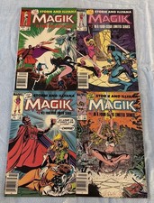Marvel Magik #1–4 Complete Limited Series 🔥Set (1983–1984) — Storm / Magik; AA picture