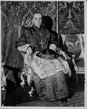 Cardinal Pacelli Vatican Secretary of State on day he was elected - Old Photo picture