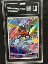 Litten First Partner Illustration Collection 2026 Black Star 44 TAG 10 Gem PSA picture