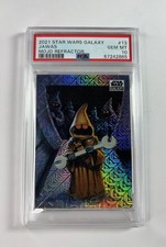 2021 Topps Chrome Star Wars Galaxy #13 Jawas Mojo Refractor /50 PSA 10 - POP 12 picture