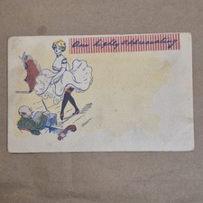 Antique 1908 Comic Postcard Am I Slightly Affecting? Salt Lake City UT picture