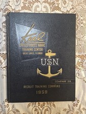 1959 US Navy Yearbook from Training Center Keel Company #527 Illustrated picture