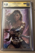 Female Force: Gal Gadot #nn (2025) Tidal Wave CGC 9.8 Greg Horn Gal Gadot Signed picture