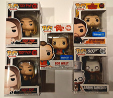 Funko Pop Vinyl Mixed Lot (5): Iggy Pop #135, Bob Wiley #996, Walmart Excl picture