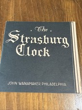Vintage Souvenir The Strasburg Clock John Wanamaker Philadelphia PA Booklet picture