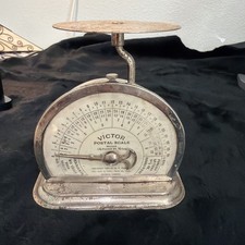 Antique Victor Postal Scale 1897 Patent Pelouze Scale & Mfg Co Chicago picture