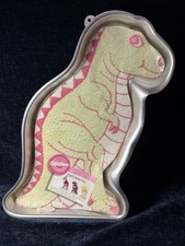 Wilton 1987 Vintage Dinosaur Partysaurus Cake Pan 2105-1280 picture