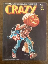 CRAZY MAGAZINE vol. 1 #15 Jan. 1976 humor MARVEL CURTIS comic book FN/VF picture