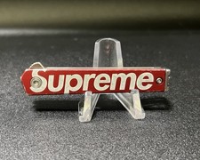 Vintage Supreme StatGear Pocket Knife RED Keychain Used picture
