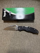Brand New Spyderco Byrd Harrier 2 Wharncliffe Blade Lockback Knife BY01PBKWC2 picture